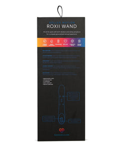 Nu Sensuelle Roxii Vertical Roller Motion Vibe - Electric Blue | Lavish Sex Toys
