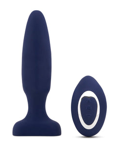 Nu Sensuelle Fino Roller Motion Plug - Navy Blue | Lavish Sex Toys