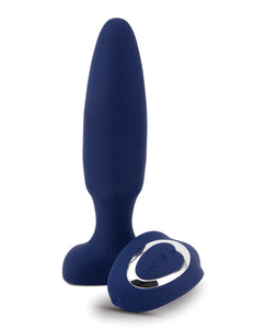 Nu Sensuelle Fino Roller Motion Plug - Navy Blue | Lavish Sex Toys