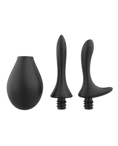 Nexus Anal Douche Set - Black | Lavish Sex Toys
