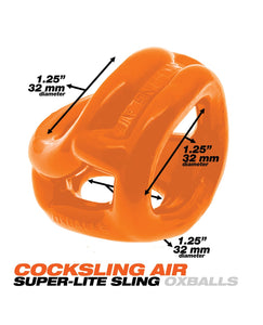 Oxballs Cocksling Air - Orange | Lavish Sex Toys