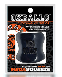 Oxballs  Mega Squeeze Ergofit Ballstretcher - Black | Lavish Sex Toys