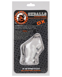 Oxballs Atomic Jock Unit X Stretch Cocksling - Clear