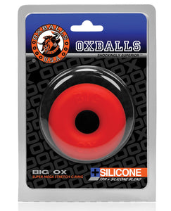 Oxballs Big Ox Cockring - Red Ice