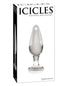 Icicles No. 26 Hand Blown Glass - Clear