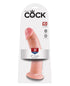 King Cock 9" Cock - Flesh