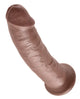 King Cock 9" Cock - Brown