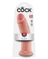 King Cock 10" Cock - Flesh