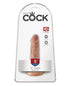 King Cock 5" Cock - Tan