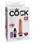 King Cock 6" Squirting Cock - Flesh