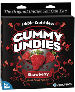 Edible Male Gummy Undies - Strawberry | Lavish Sex Toys