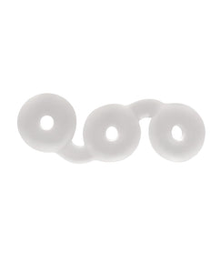 Perfect Fit Triple Donut Ring - Clear | Lavish Sex Toys
