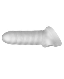 Perfect Fit Fat Boy Micro Ribbed Sheath 5.5" - Clear