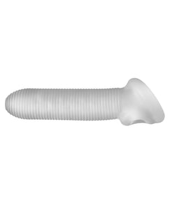 Perfect Fit Fat Boy Micro Ribbed Sheath 6.5" - Clear