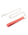 Plesur PVC Leash - Red | Lavish Sex Toys
