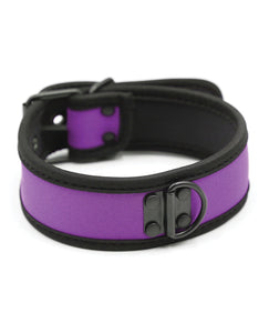 Plesur Neoprene Puppy Collar - Purple | Lavish Sex Toys