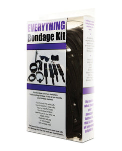 Everything Bondage 12 Piece Kit - Black