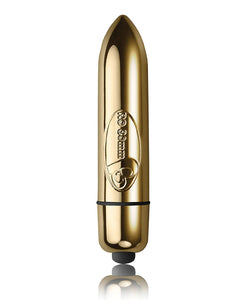 Rocks Off RO-80 Single Speed Bullet - Champagne Gold