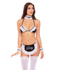 Rene Rofe 6pc At Your Service Maid Black O/S