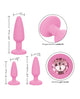First Time Crystal Booty Kit - Pink | Lavish Sex Toys