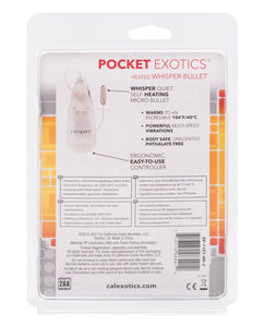 Pocket Exotics Heated Whisper Bullet