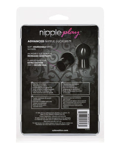 Nipple Play Advanced Nipple Suckers - Black