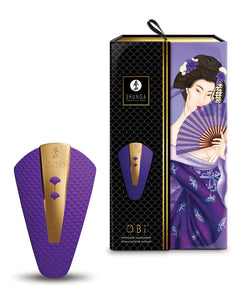 Shunga Obi Intimate Massager - Purple | Lavish Sex Toys