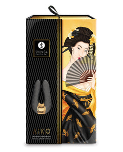 Shunga Aiko Intimate Massager - Black | Lavish Sex Toys