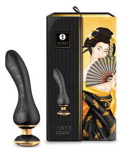 Shunga Sanya Intimate Massager - Black | Lavish Sex Toys
