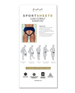Sportsheets Lush Strap On - Cobalt | Lavish Sex Toys