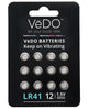 VeDO LR41 Batteries - 1.5V Pack of 12 | Lavish Sex Toys
