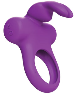 VeDO Frisky Bunny Rechargeable Vibrating Ring - Perfectly Purple | Lavish Sex Toys