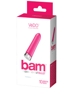 VeDO BAM Rechargeable Bullet - Foxy Pink