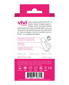 VeDO VIVI Rechargeable Finger Vibe - Foxy Pink | Lavish Sex Toys