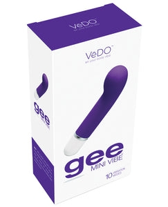 VeDO Gee Mini Vibe - Into You Indigo | Lavish Sex Toys