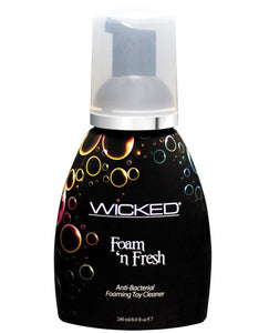Wicked Sensual Care Foam N Fresh Anti-Bacterial Foaming Toy Cleaner - 8 oz