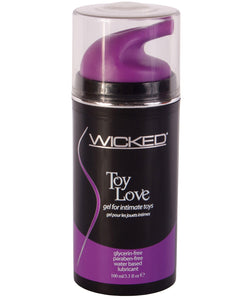 Wicked Sensual Care Toy Love Waterbased Gel - 3.3 oz | Lavish Sex Toys