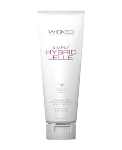 Wicked Sensual Care Simply Hybrid Jelle Lubricant - 4 oz
