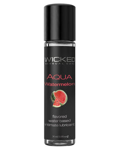Wicked Sensual Care Aqua Waterbased Ludricant - 1 oz Watermelon