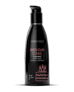 Wicked Sensual Care Water Based Lubricant - 2 oz Birthday Cake | Lavish Sex Toys