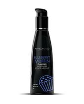 Wicked Sensual Care Water Based Lubricant - 4 oz Blueberry Muffin