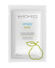 Wicked Sensual Care Simply Water Based Lubricant - .1 oz Pear | Lavish Sex Toys