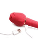 Inmi Bloomgasm Sweet Heart Rose 5X Suction Rose & 10X Vibrator - Red | Lavish Sex Toys