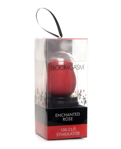 Inmi Bloomgasm Wild Rose 10X Stimulator w/Case - Red | Lavish Sex Toys