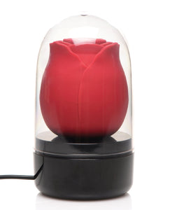 Inmi Bloomgasm Wild Rose 10X Stimulator w/Case - Red | Lavish Sex Toys