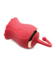 Inmi Bloomgasm Royalty Rose Textured Suction Clit Stimulator - Red | Lavish Sex Toys