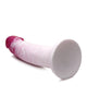 Strap U Real Swirl Realistic Silicone Dildo - Pink | Lavish Sex Toys